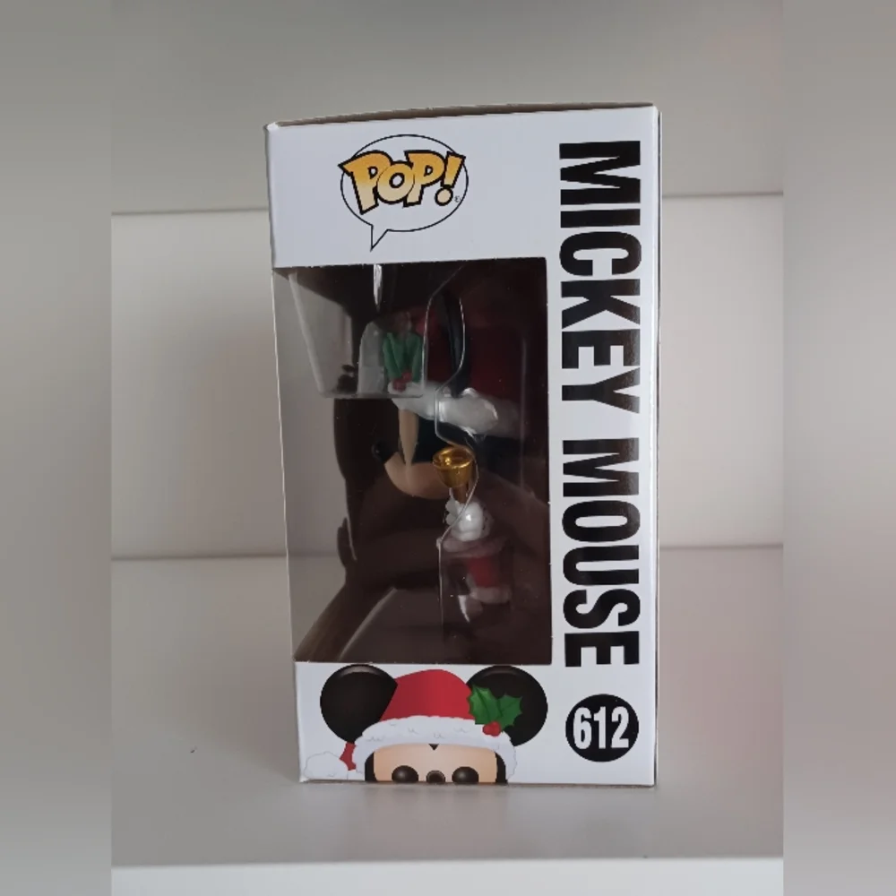 Mickey Mouse Santa Christmas Holiday 612 Vinyl Figure Funko Pop Collectible Toy